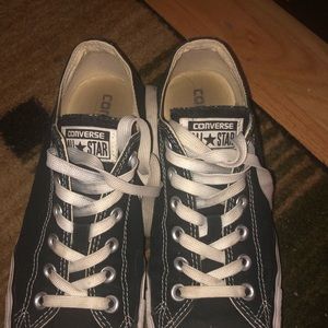 black converse